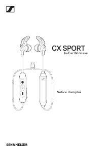 Mode d’emploi Sennheiser CX Sport Casque