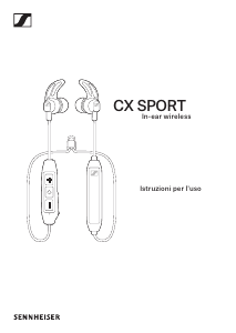 Manuale Sennheiser CX Sport Cuffie