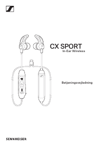 Brugsanvisning Sennheiser CX Sport Hovedtelefon