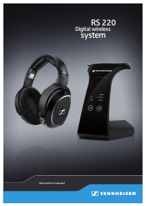 Handleiding Sennheiser RS 220 Koptelefoon