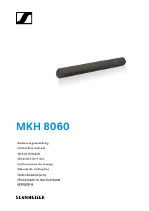 Handleiding Sennheiser MKH 8060 Microfoon