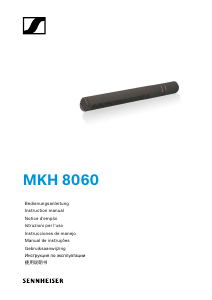 Mode d’emploi Sennheiser MKH 8060 Microphone