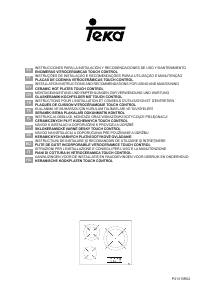 Manual Teka TZ 6415 Plită