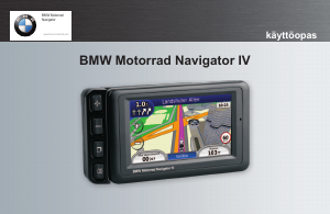 Käyttöohje BMW Navigator IV Autonavigaattori
