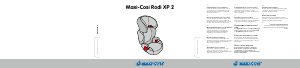 Manuale Maxi-Cosi Rodi XP 2 Seggiolino per auto