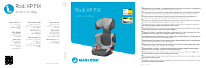 Handleiding Maxi-Cosi Rodi XP FIX Autostoeltje