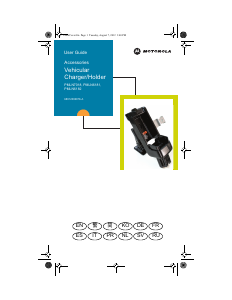 Manuale Motorola PMLN6181 Supporto per cellulare