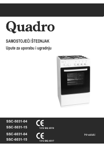 Priručnik Quadro SSC-6031-04 Raspon
