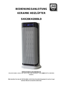 Manual SHX SHX20KH2000LD Heater