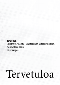 Käyttöohje BenQ PB2240 Projektori