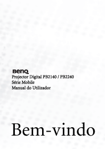 Manual BenQ PB2240 Projetor