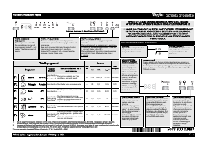 Manuale Whirlpool WP 66/3 IX Lavastoviglie