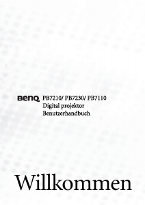 Bedienungsanleitung BenQ PB7230 Projektor
