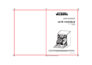 Mode d’emploi Valberg VAL 12C49 SMC Lave-vaisselle