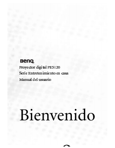 Manual de uso BenQ PE5120 Proyector