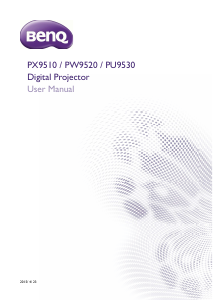 Manual BenQ PU9530 Projector