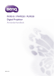 Bruksanvisning BenQ PW9520 Projektor