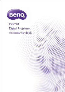 Bruksanvisning BenQ PX9210 Projektor