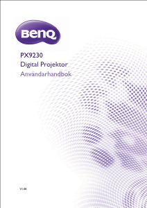 Bruksanvisning BenQ PX9230 Projektor