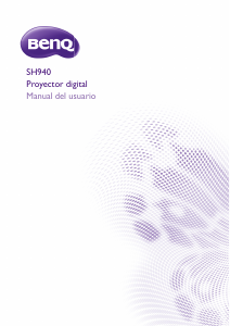 Manual de uso BenQ SH940 Proyector