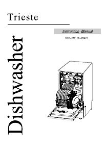 Manual Trieste TRD-IWQP8-9347E Dishwasher