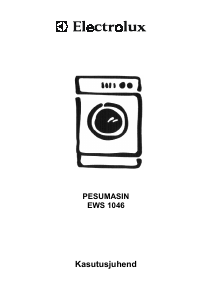 Kasutusjuhend Electrolux EWS1046 Pesumasin