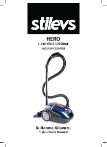 Kullanım kılavuzu Stilevs Hero Elektrikli süpürge