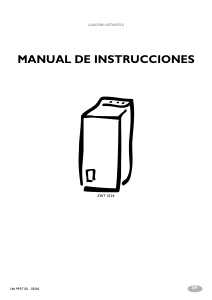 Manual de uso Electrolux EWT1026 Lavadora