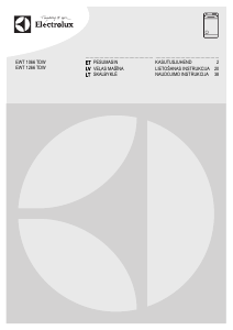 Rokasgrāmata Electrolux EWT1066TDW Veļas mašīna