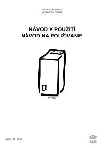 Návod Electrolux EWT1221 Práčka