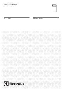 Instrukcja Electrolux EWT1274AOW Pralka