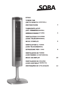 Bedienungsanleitung SOBA XT610 Ventilator