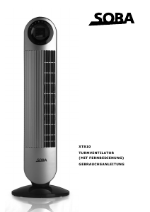 Bedienungsanleitung SOBA XT810 Ventilator