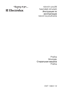 Руководство Electrolux EWT136641W Стиральная машина