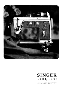 Manual Singer 700 Sewing Machine