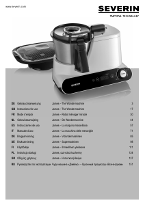 Brugsanvisning Severin KM 3895 James the Wondermachine Køkkenmaskine