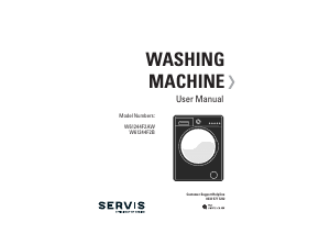 Manual Servis W61244F2AW Washing Machine