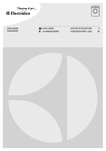 Manuale Electrolux WAGL4E200 Lavatrice