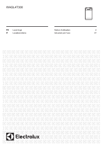 Manuale Electrolux WAGL4T300 Lavatrice