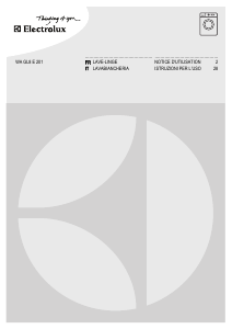 Mode d’emploi Electrolux WAGL8E201 Lave-linge