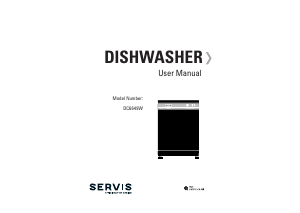 Manual Servis DC6649W Dishwasher