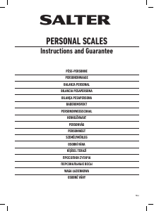 Manual Salter 9051 SVGL3R Glitter Scale