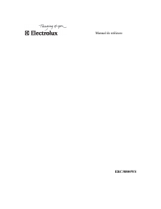 Manual Electrolux ERC38800WS Răcitor vin