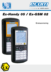 Bruksanvisning Ecom Ex-Handy 005 Mobiltelefon