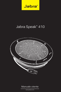 Manuale Jabra Speak 410 Altoparlante