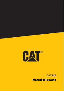 Manual de uso CAT B26 Teléfono móvil