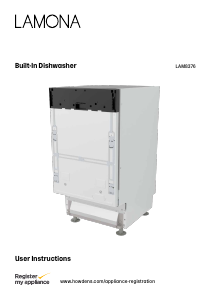 Manual Lamona LAM8376 Dishwasher
