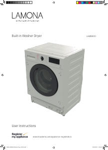 Manual Lamona LAM8900 Washer-Dryer