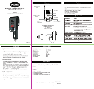 Manual Pama PNG114 Car Kit