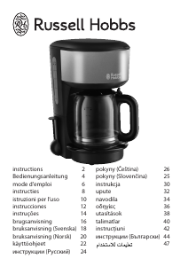 Brugsanvisning Russell Hobbs 20132-56 Colours Kaffemaskine